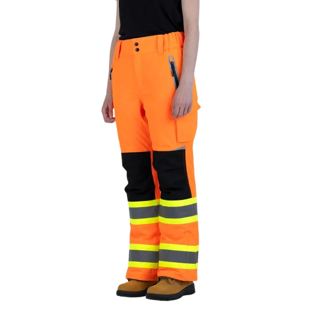 Forcefield Women's High-Visibility CSA Lined Utility Pants - Orange