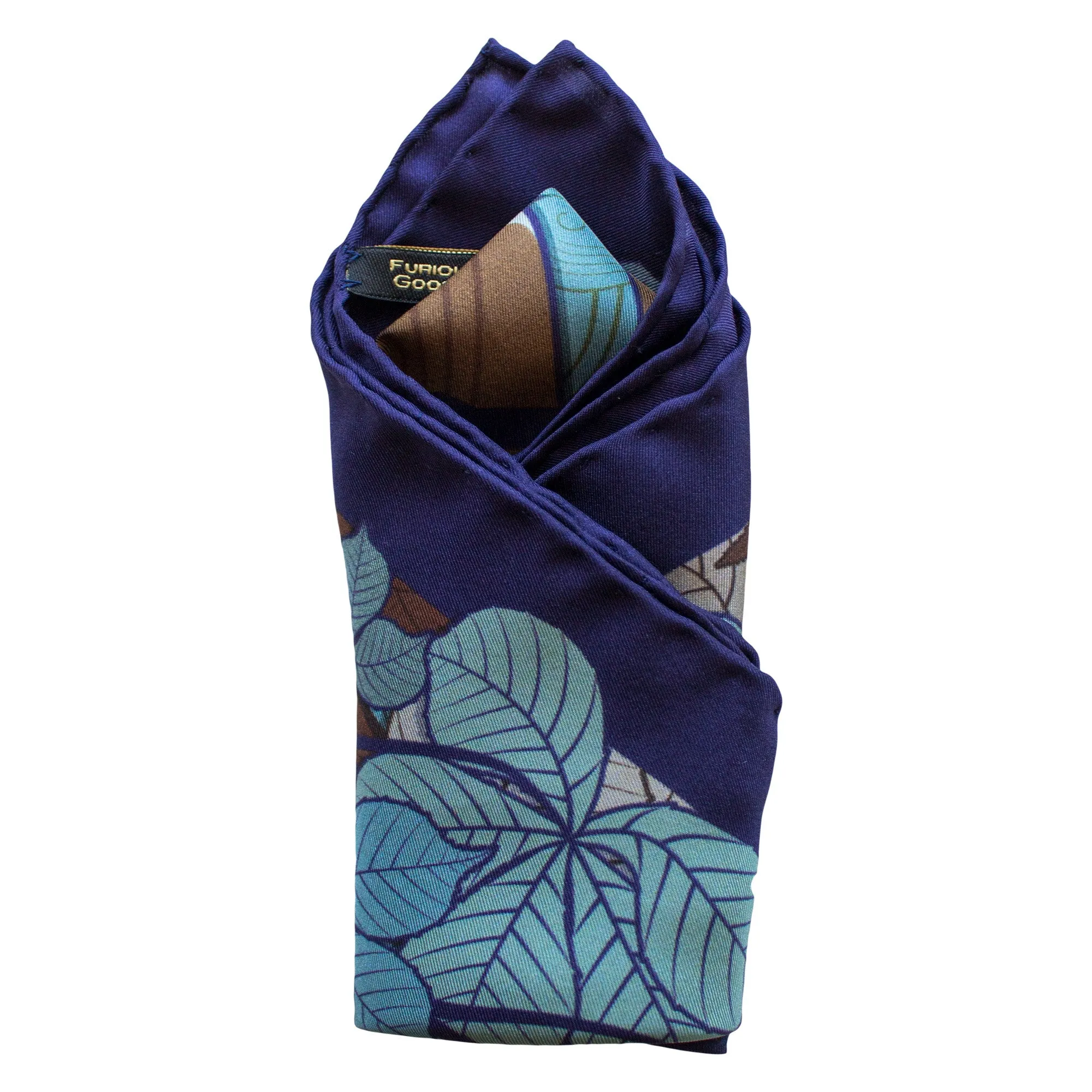 Foxes – Night, Pocket Square