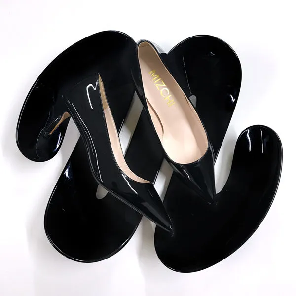 *GAL classic patent - black, 6cm size UK 3