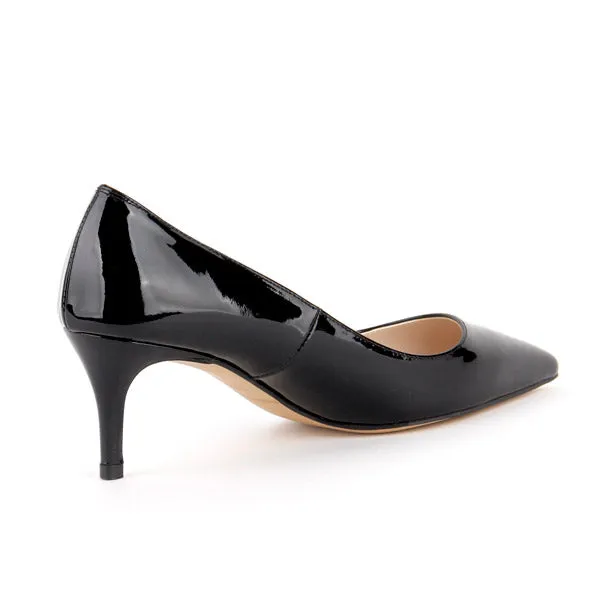 *GAL classic patent - black, 6cm size UK 3