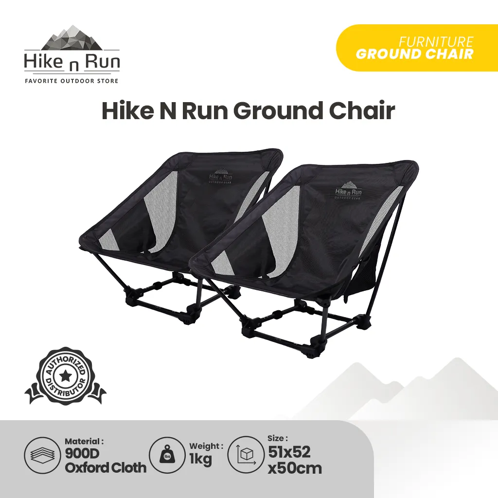 Ground Moon Chair Hike N Run Ultralight HNR2400049  HNR2400050