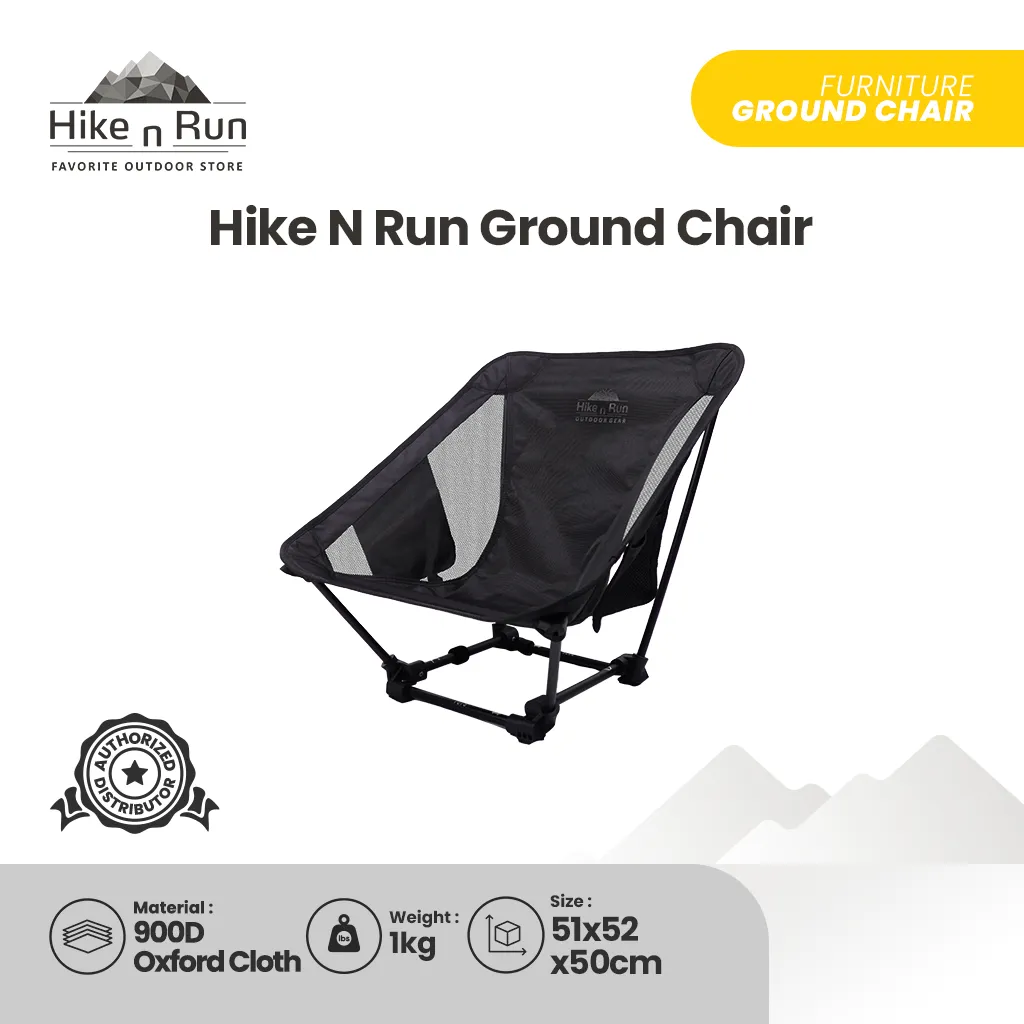 Ground Moon Chair Hike N Run Ultralight HNR2400049  HNR2400050