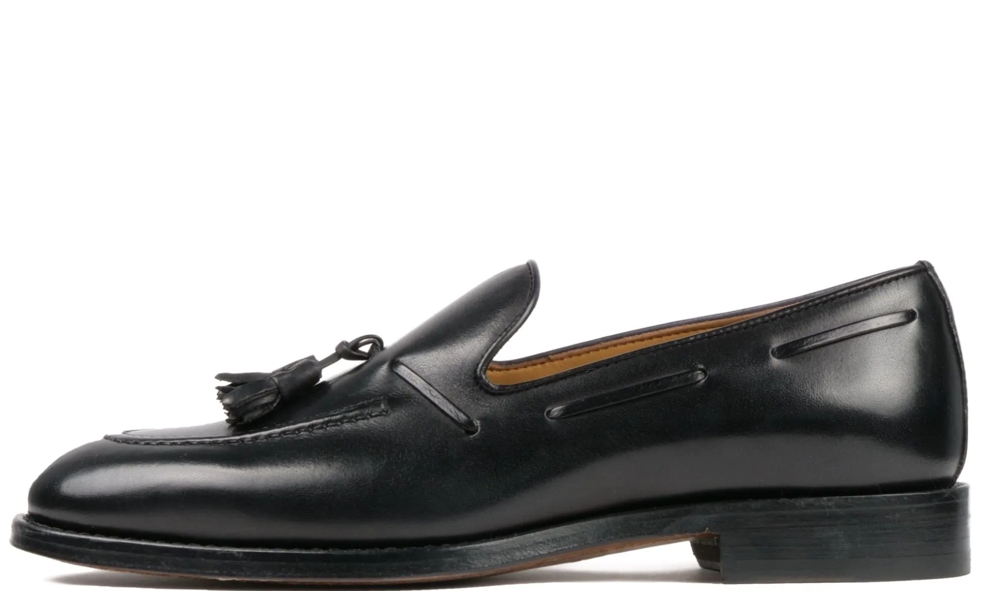 Henley Tassel Loafer Black