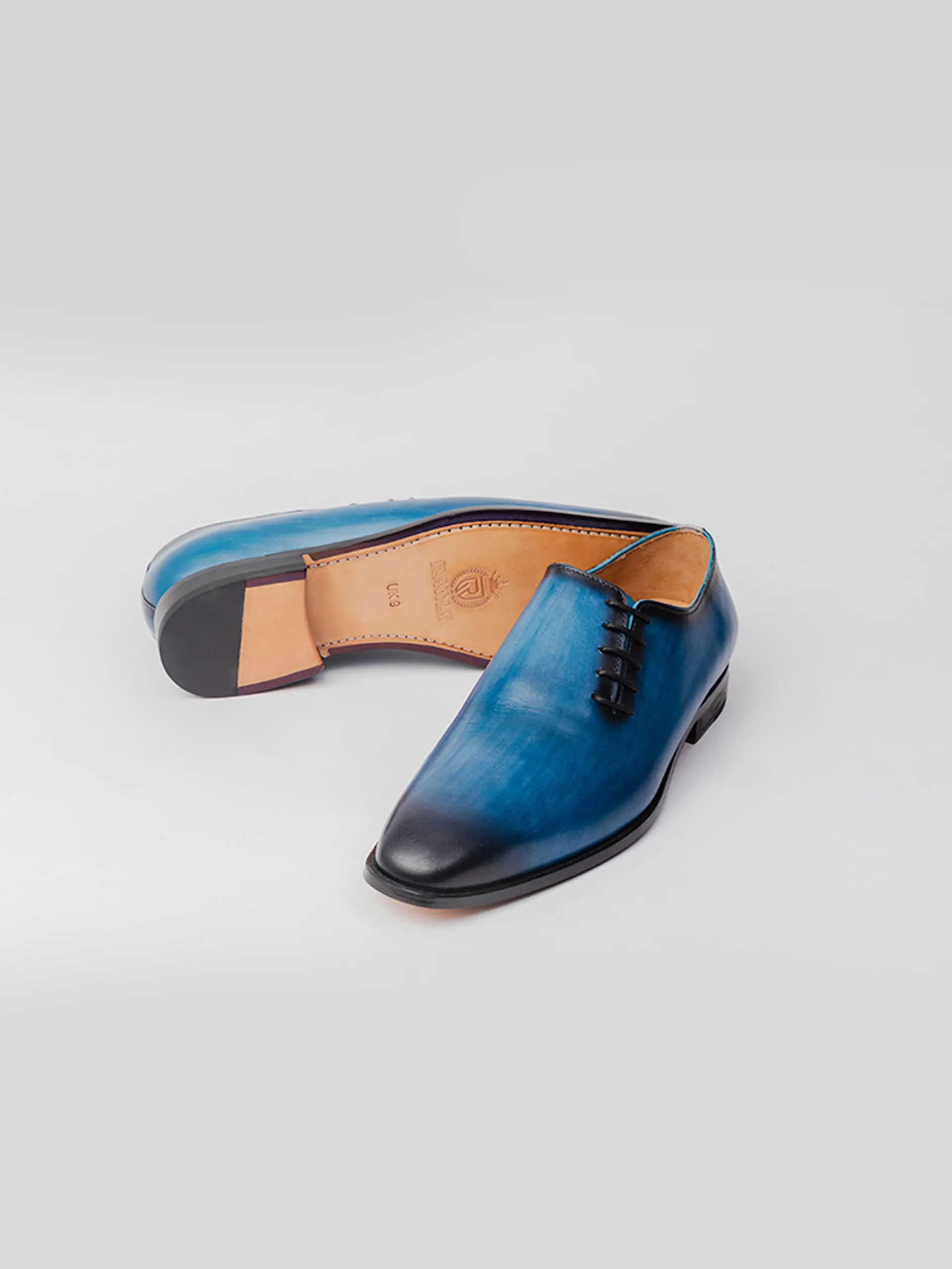 Henry Oxford - Blue Patina