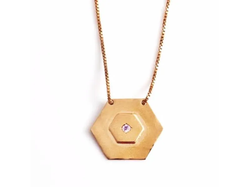 Hexagon Necklace