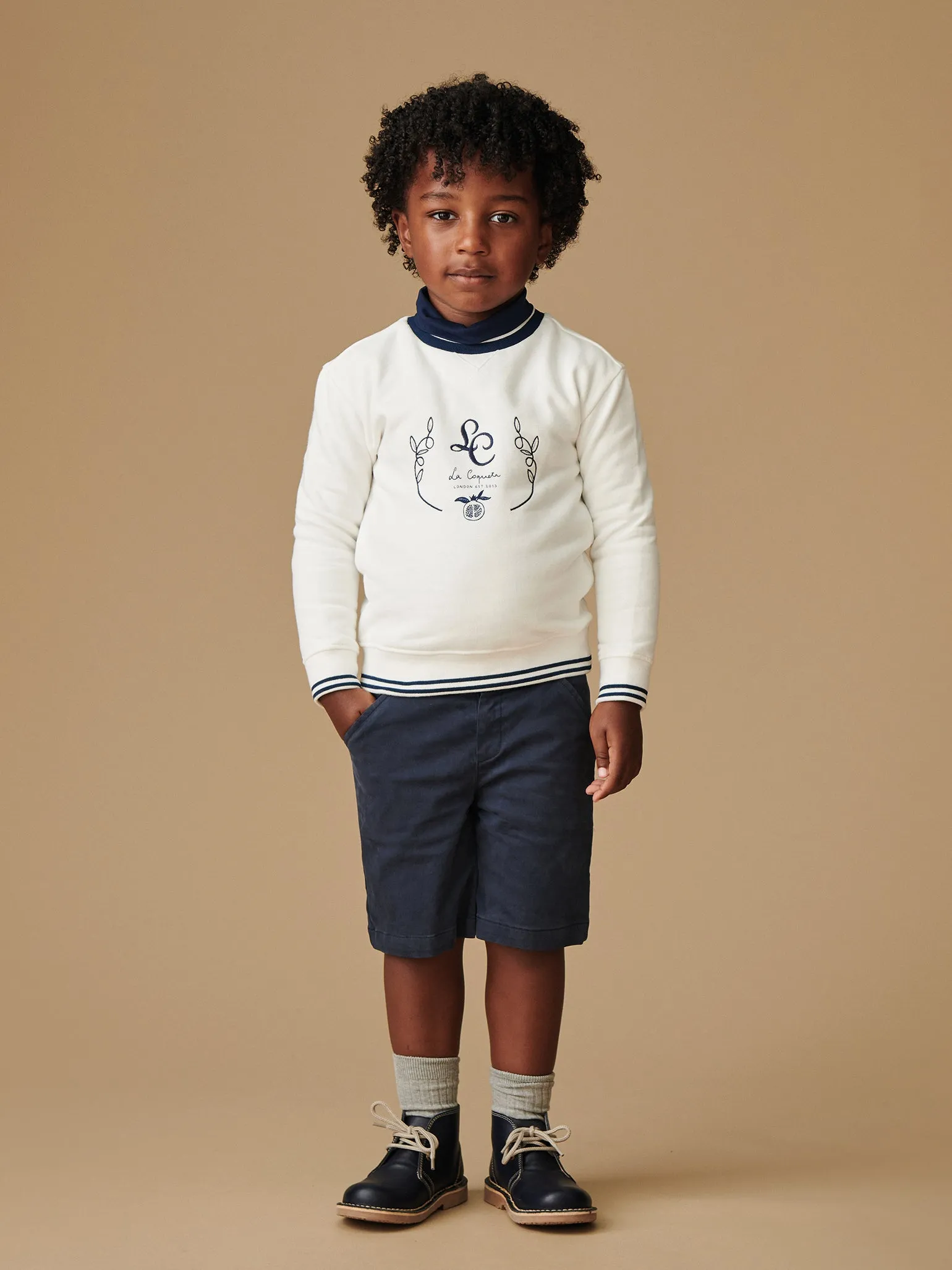 Ivory Pernille Kids Sweatshirt