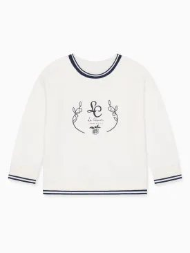 Ivory Pernille Kids Sweatshirt