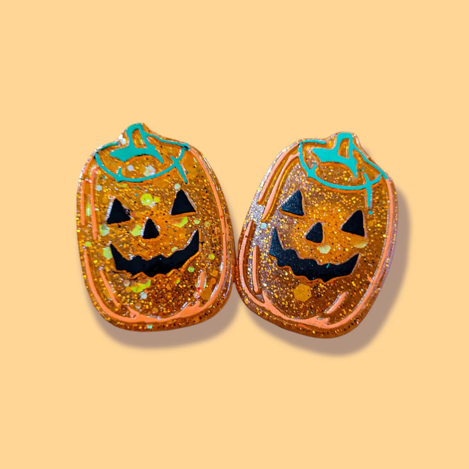 Jack-o-Lanterns - Clip-on Shoe Accessory