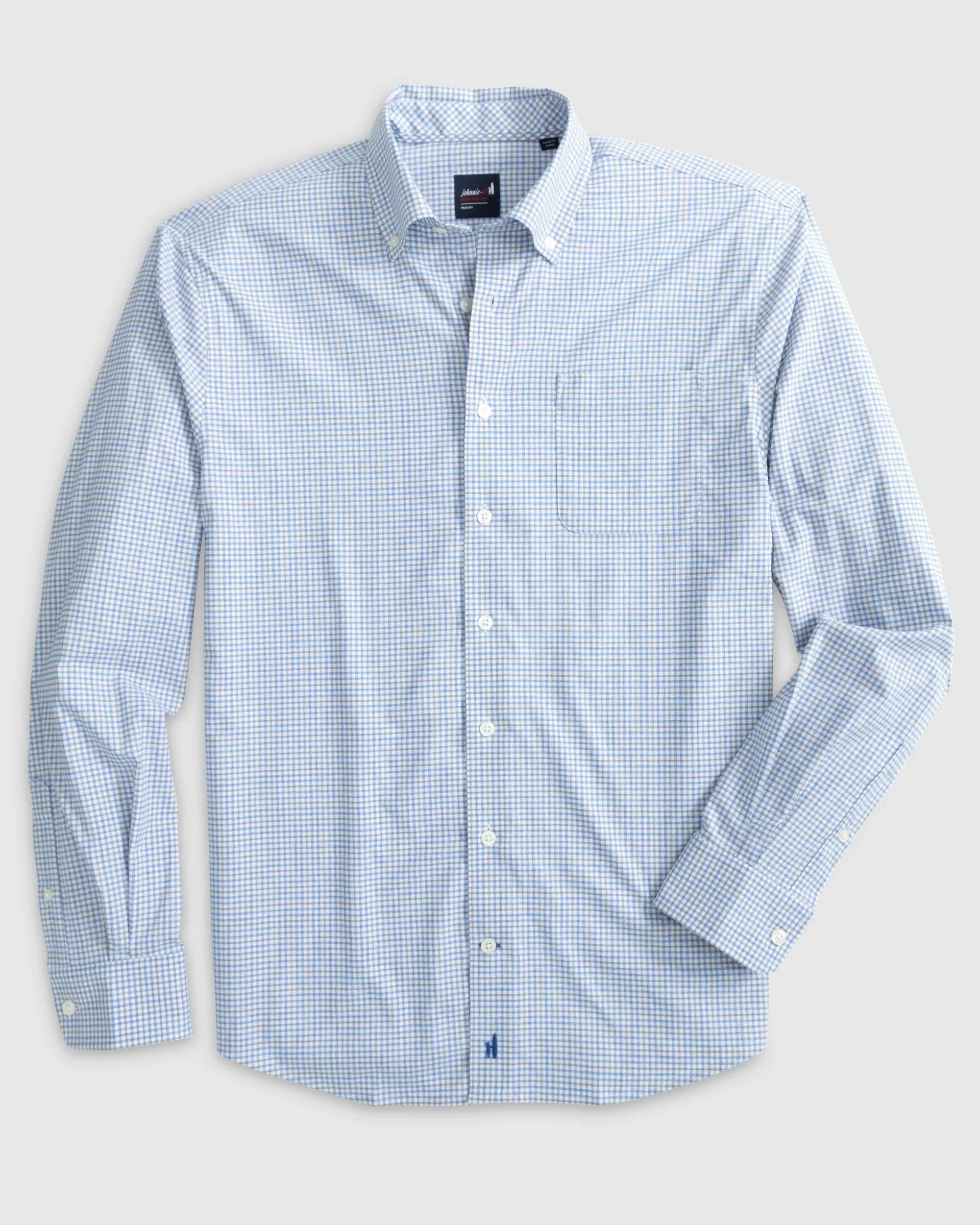 Johnnie-O Performance Button Up Shirt - Shay