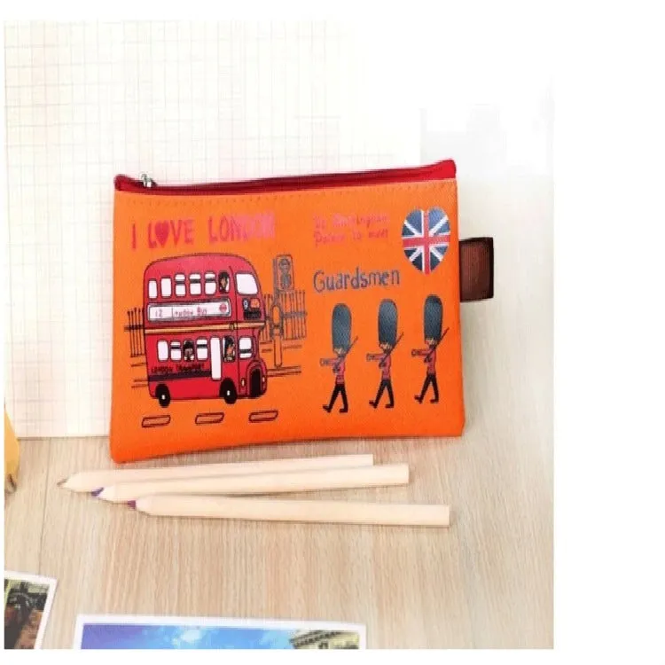 London Series Pencil Case and Pouch