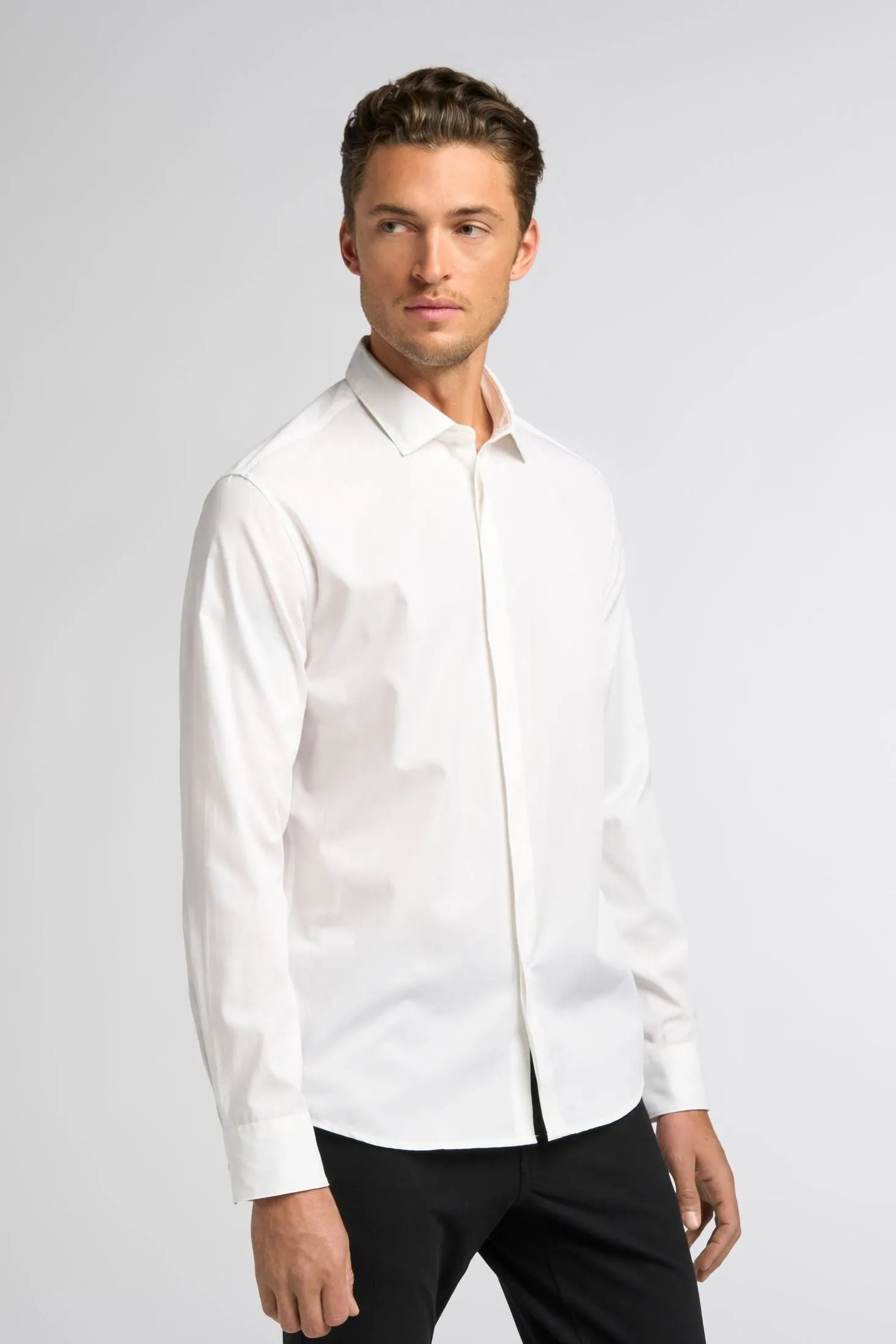 Long Sleeve Oxford Shirt | Cotton