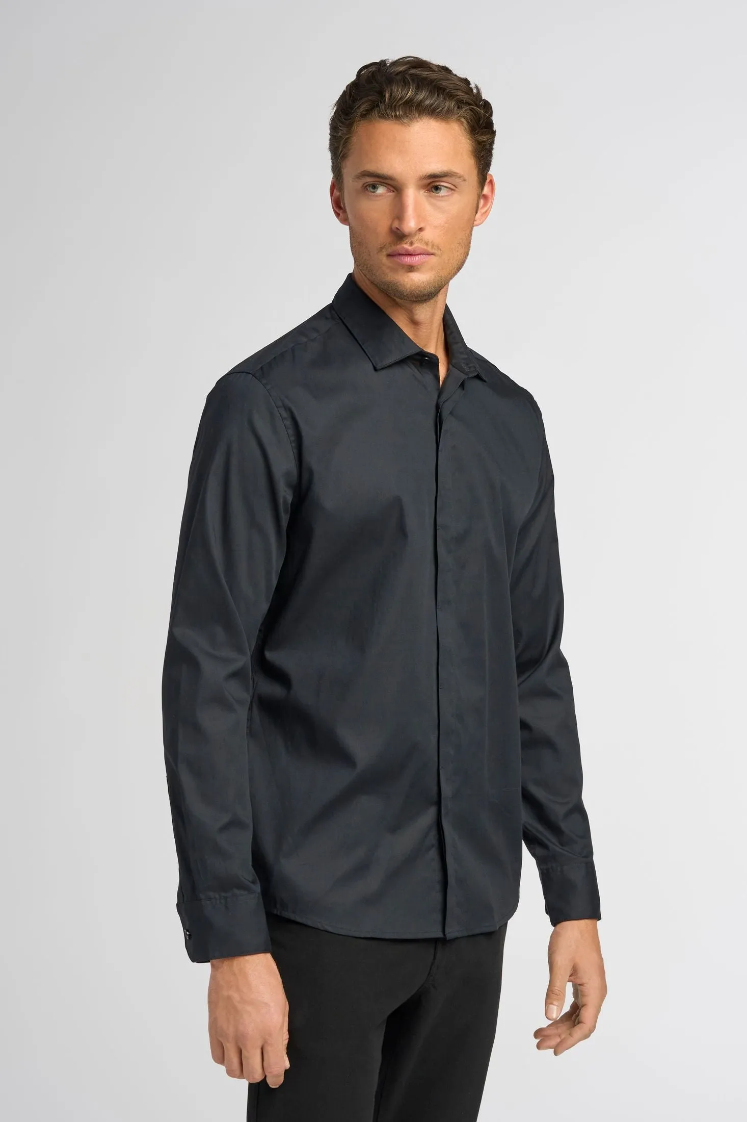 Long Sleeve Oxford Shirt | Cotton