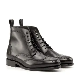 Luis Military Brogue Boots