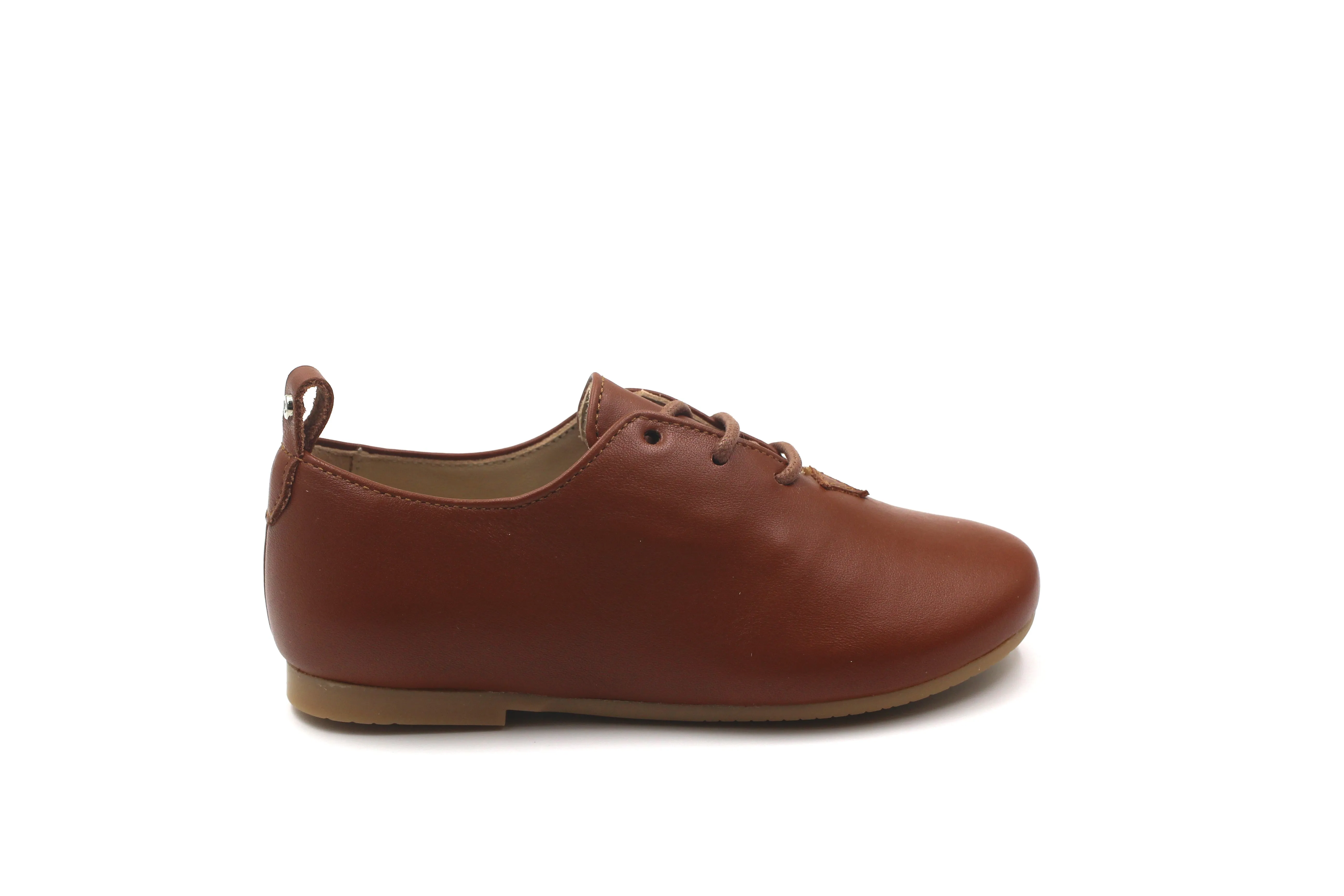 Manuela De Juan Brown Leather Oxford