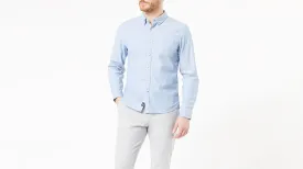 Men's Slim Fit 2 Button Collar Shirt