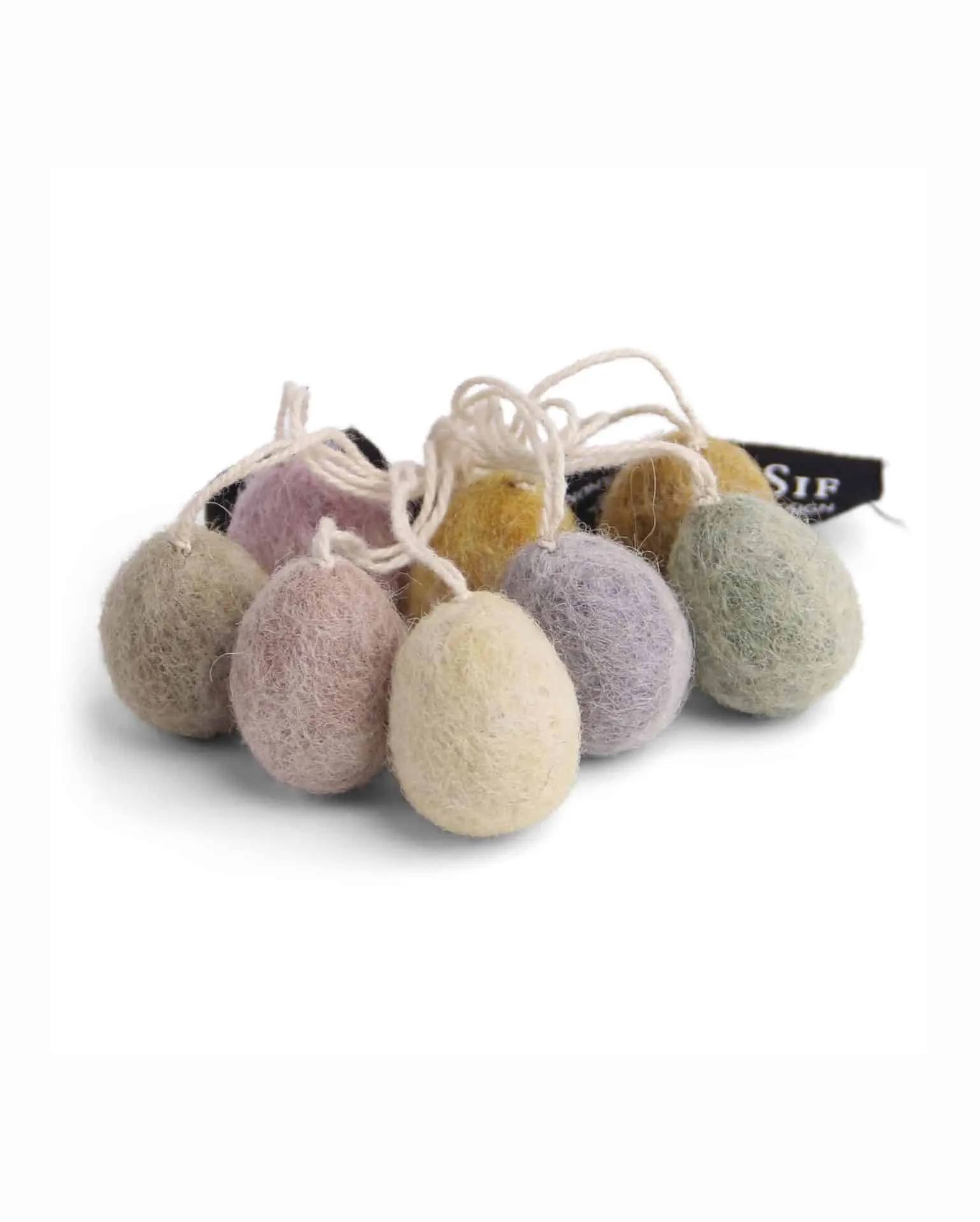 Mini Egg Ornaments (Set of 8) by Én Gry & Sif