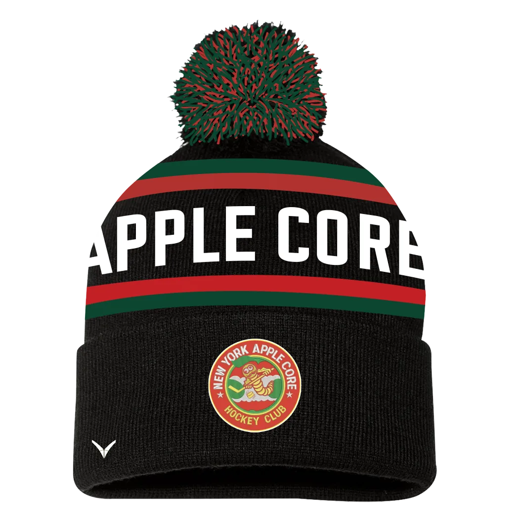 New York Apple Core Pom Beanie / Toque