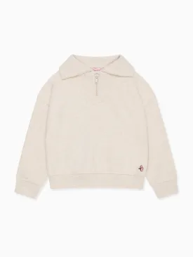 Oatmeal Laza Kids Sweatshirt