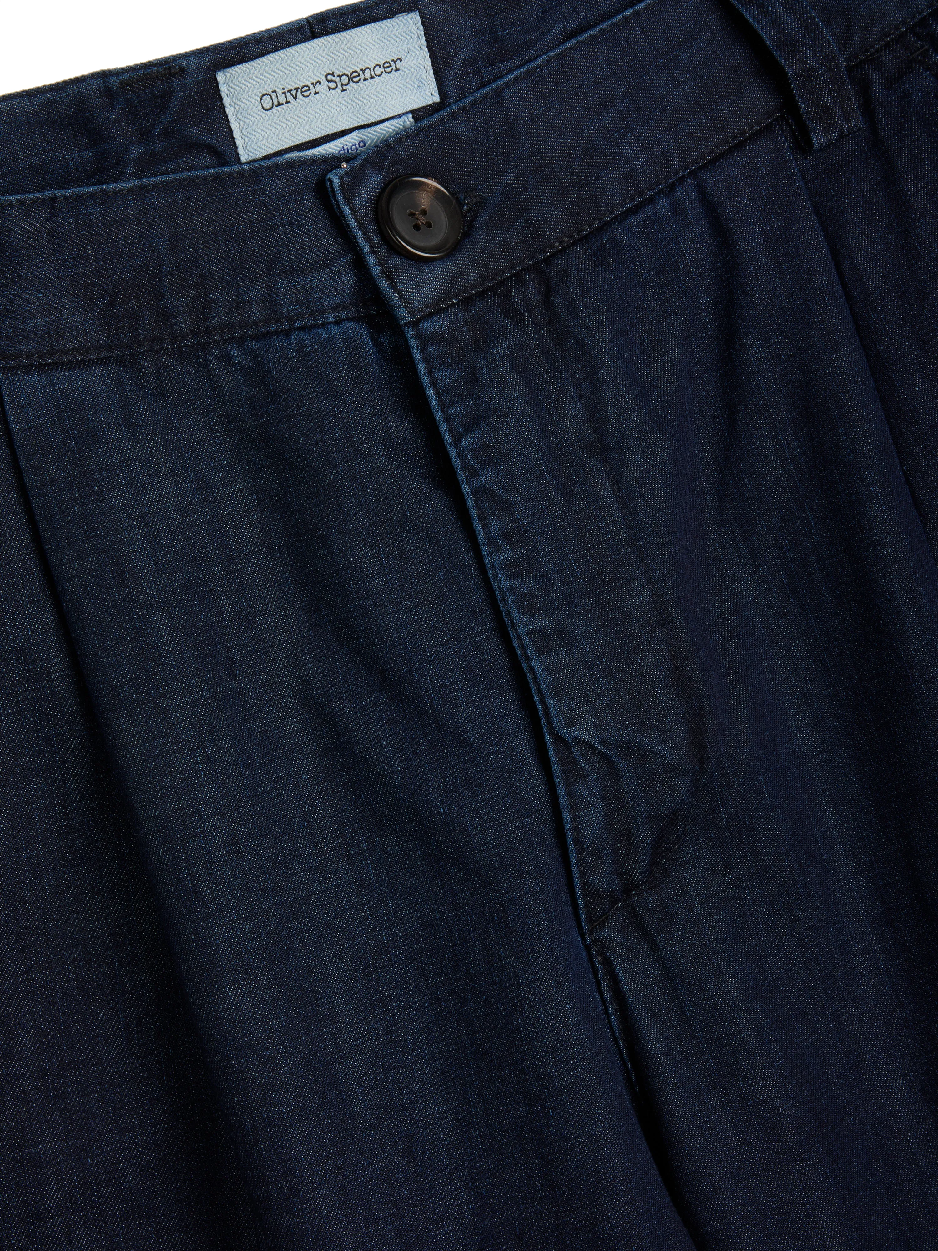 Orsman Trousers Mullins Denim Indigo Rinse