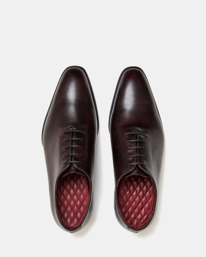 Oxblood Wholecut Oxford Dress Shoe