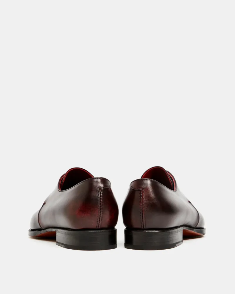 Oxblood Wholecut Oxford Dress Shoe