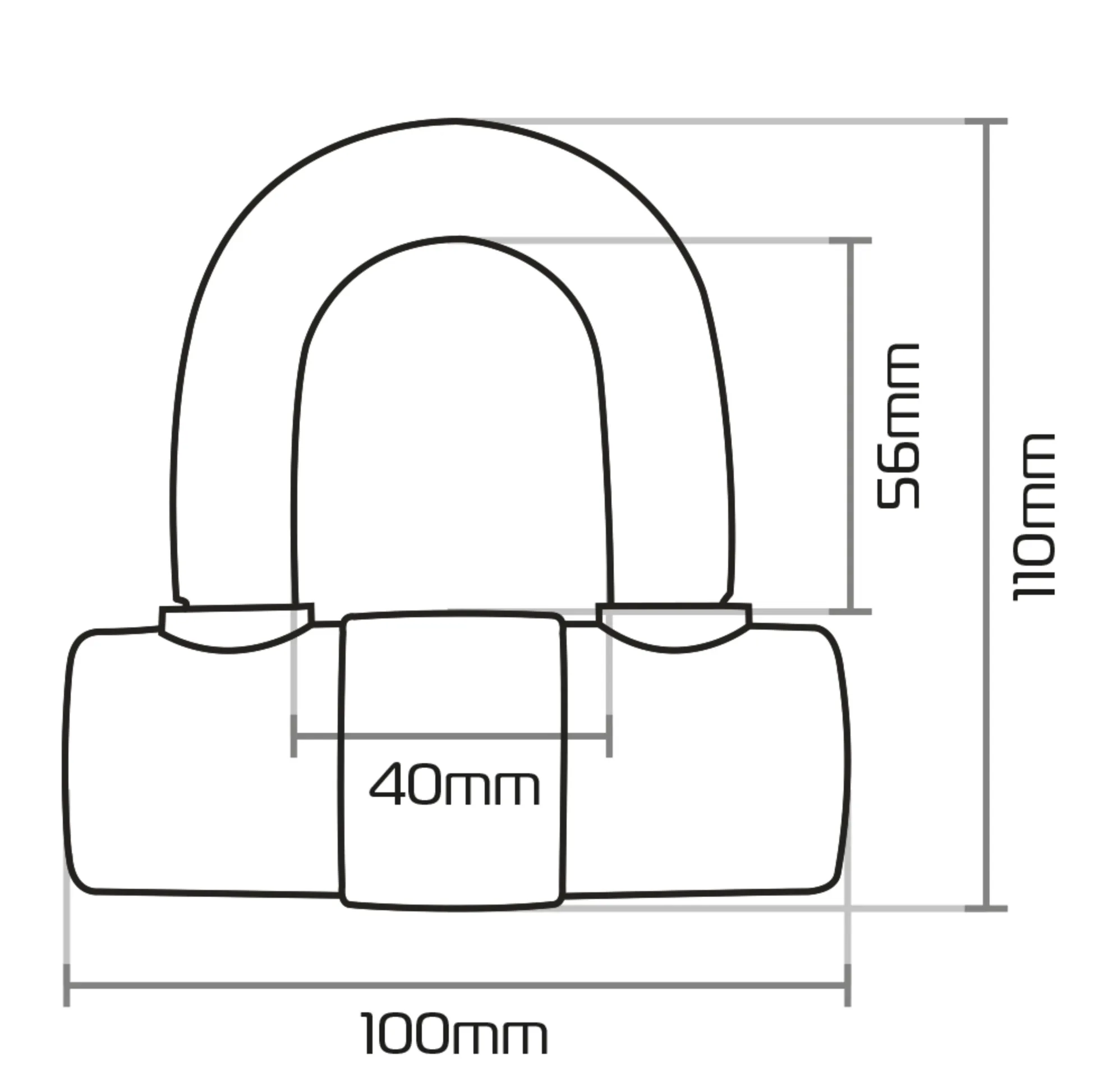 Oxford HD Max Disc Lock LK311