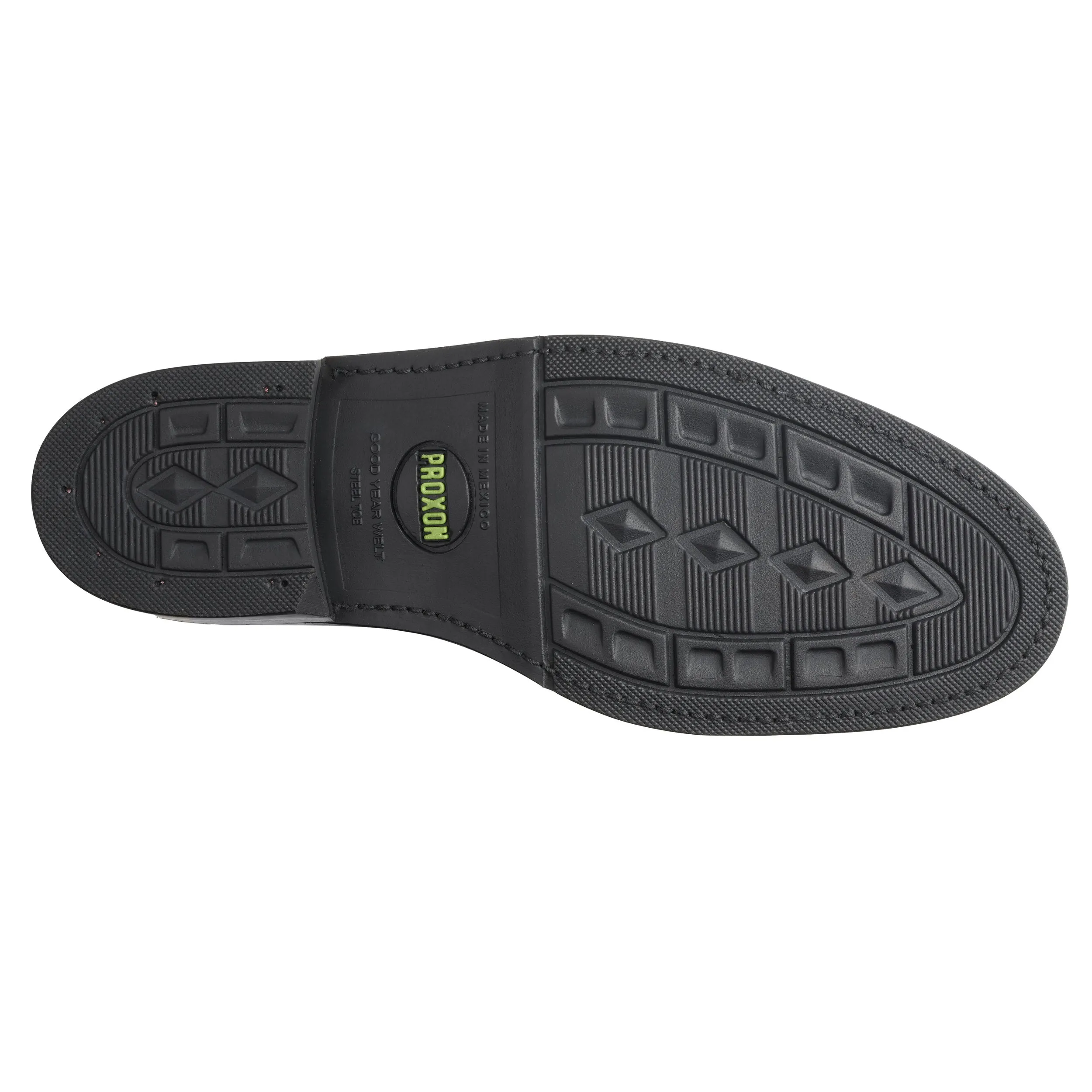 OXFORD STEEL TOE SHOE PILOT BLACK