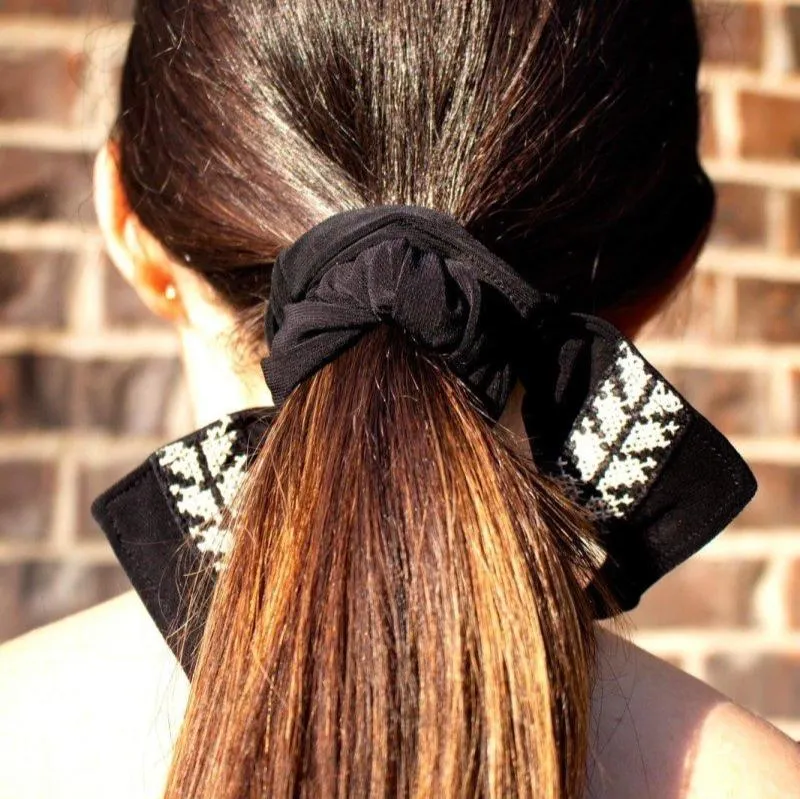 Palestinian-Made Tatreez Scrunchie