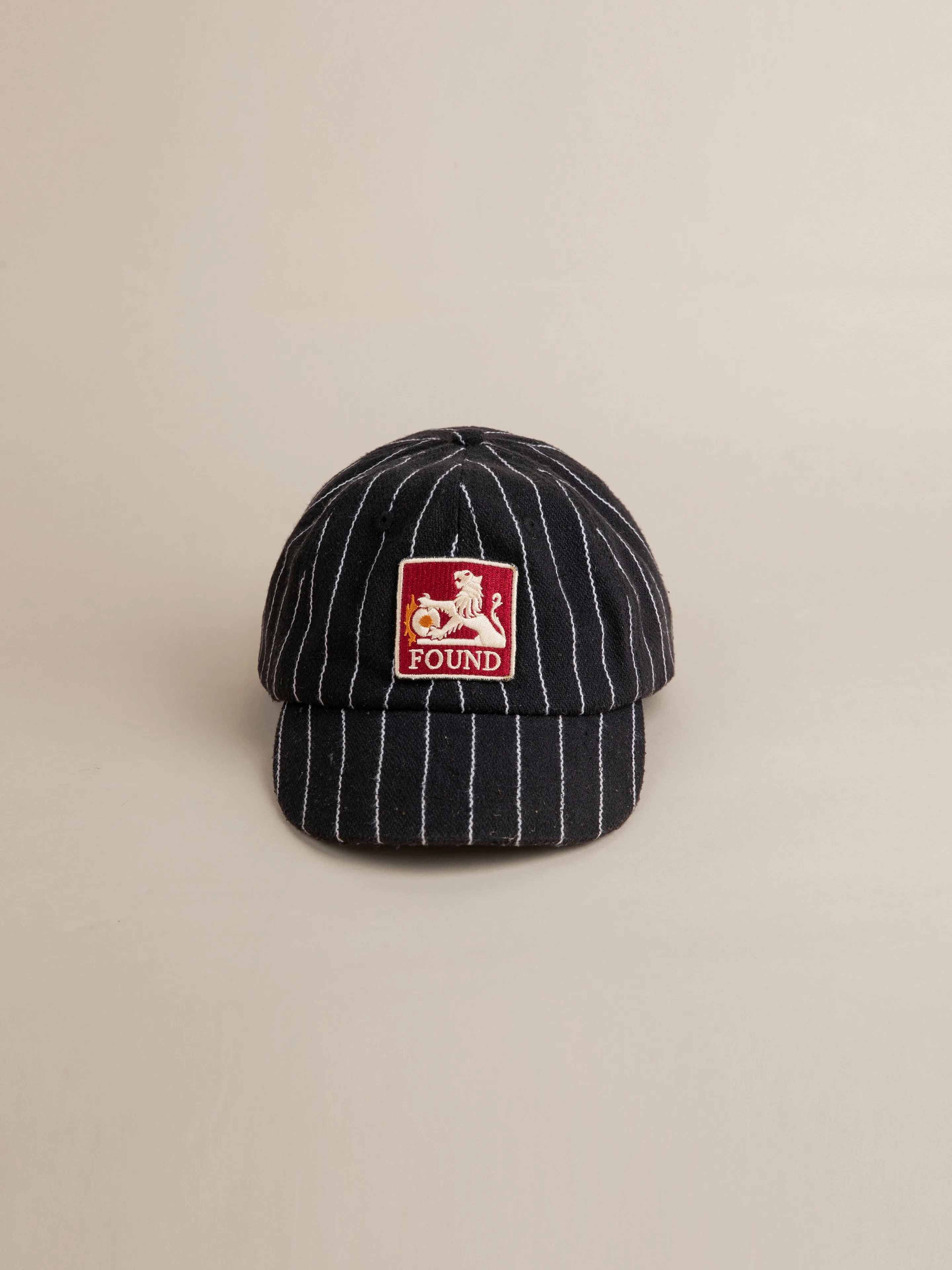 Pinstripe Lion Cap