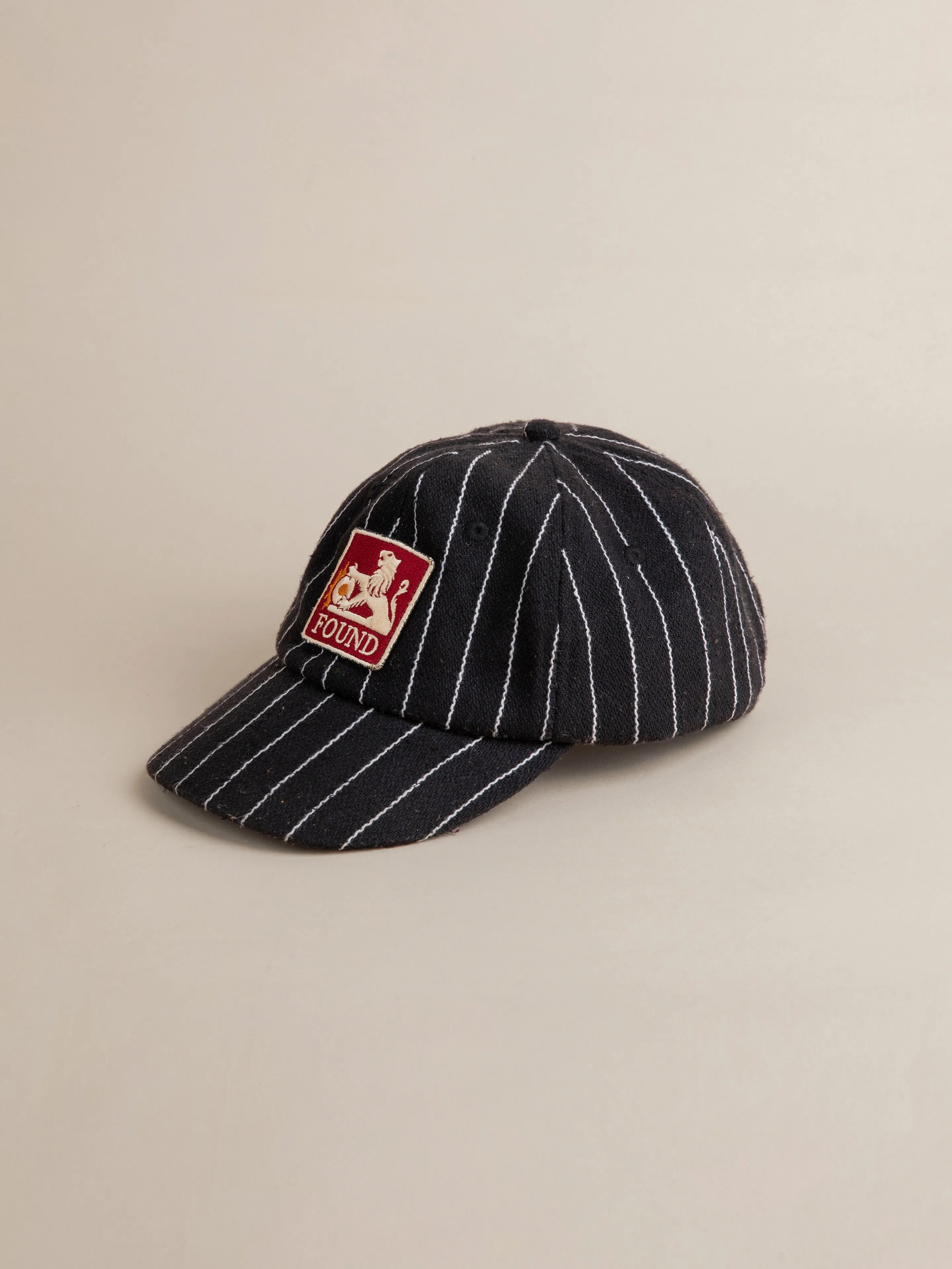 Pinstripe Lion Cap