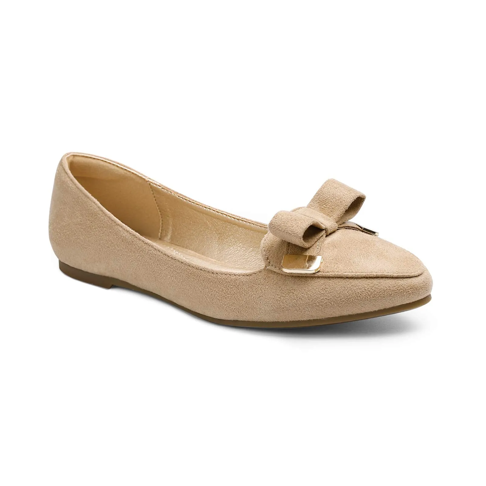 Pointed Toe Bow Ballet Flat