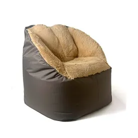 Pouffe GO GIFT Bronze Oxford tejido antidesgarros