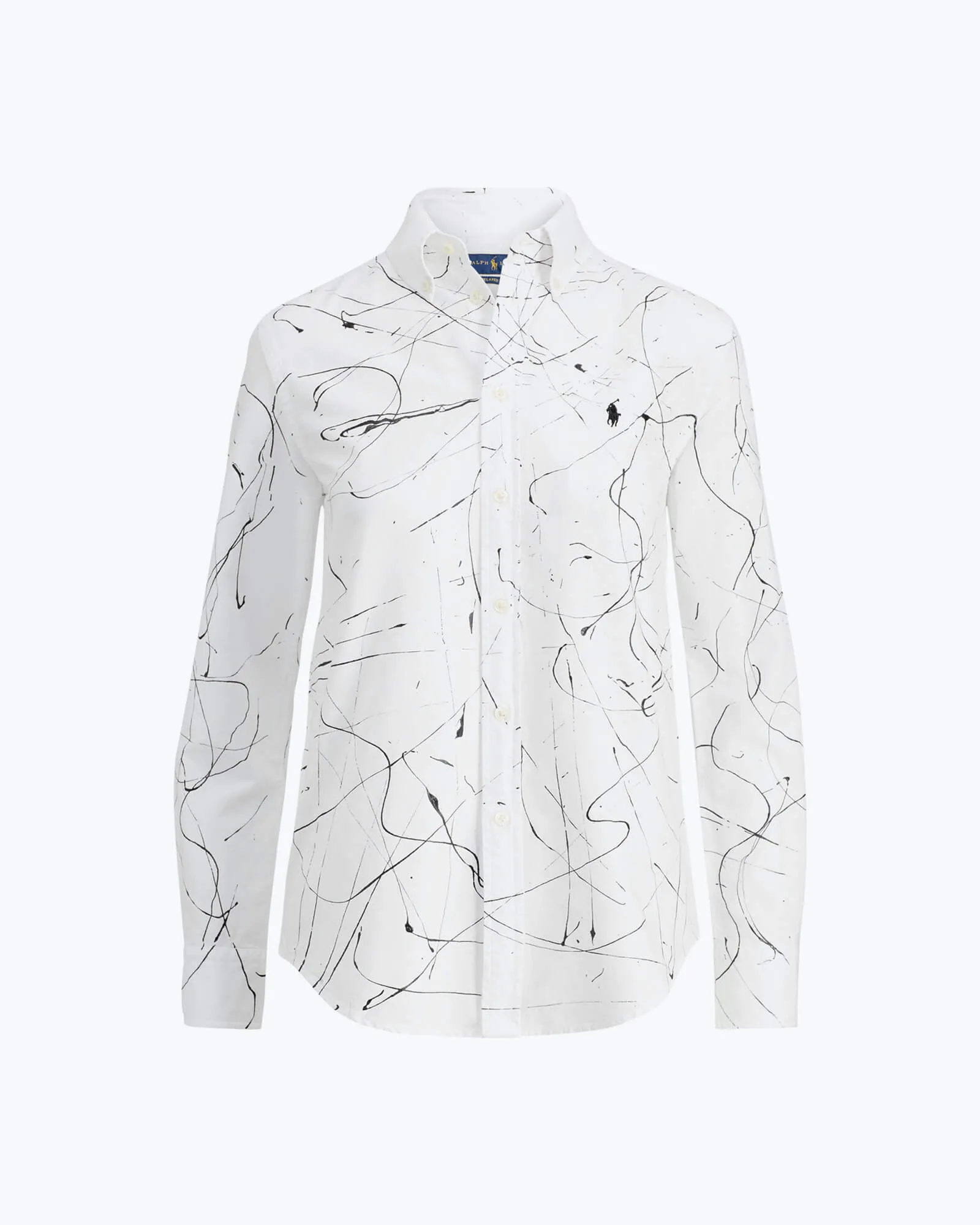 Relaxed Painted Oxford Shirt