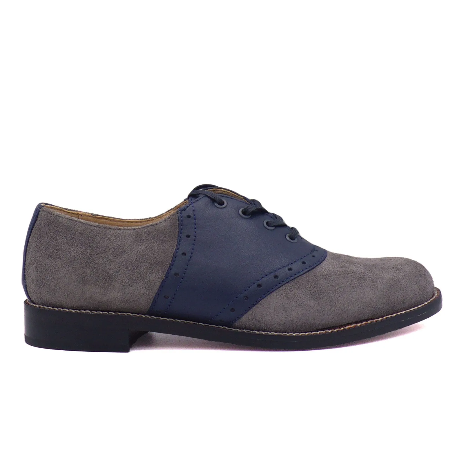 Saddle Oxford - Suede