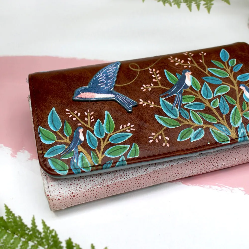 Secret Garden Bird Wallet