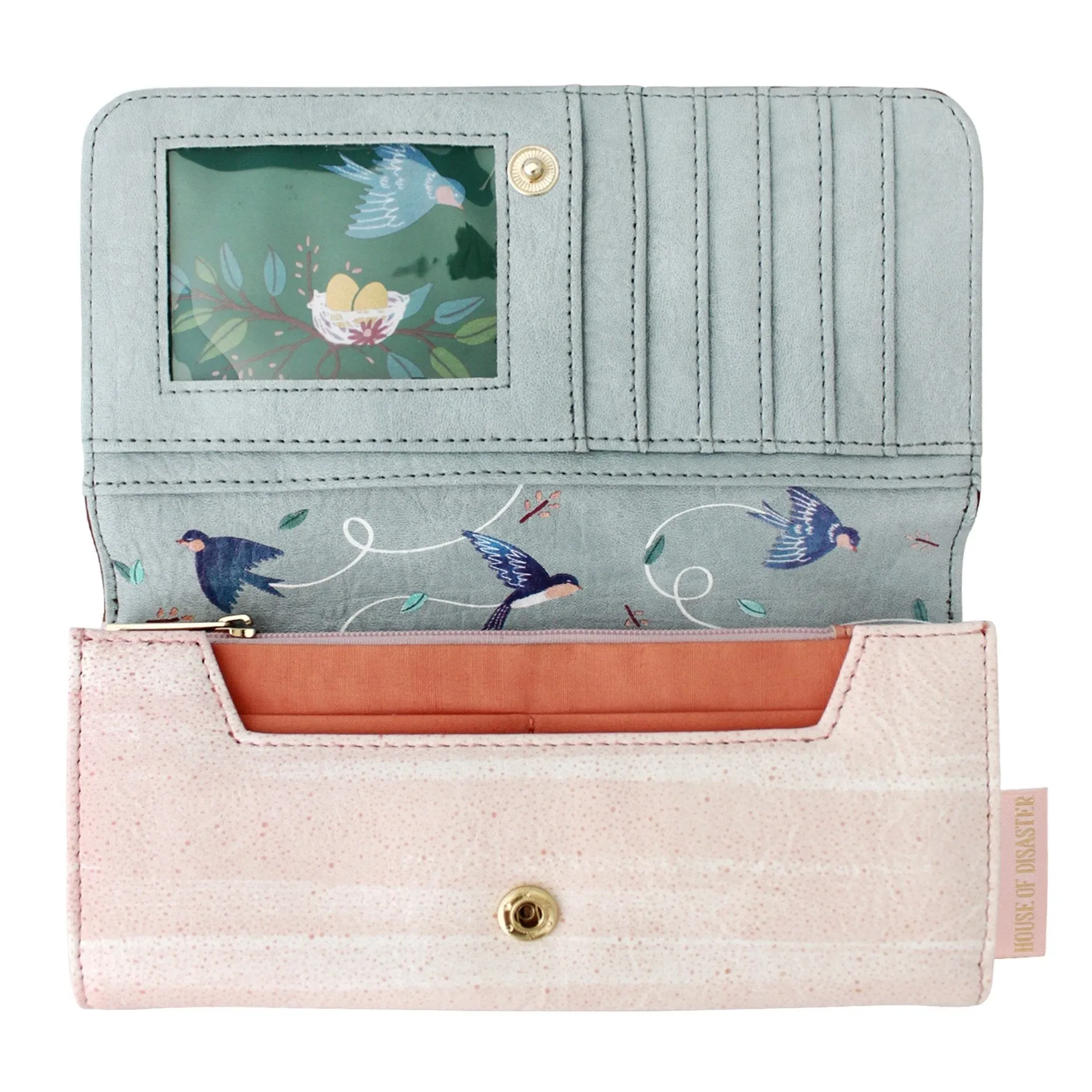 Secret Garden Bird Wallet