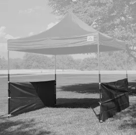 Set of Two Half Walls - for Pop Up Tent Canopy Shelter 10'x10', 10'x15', 10'x20'