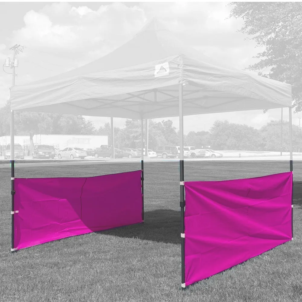 Set of Two Half Walls - for Pop Up Tent Canopy Shelter 10'x10', 10'x15', 10'x20'