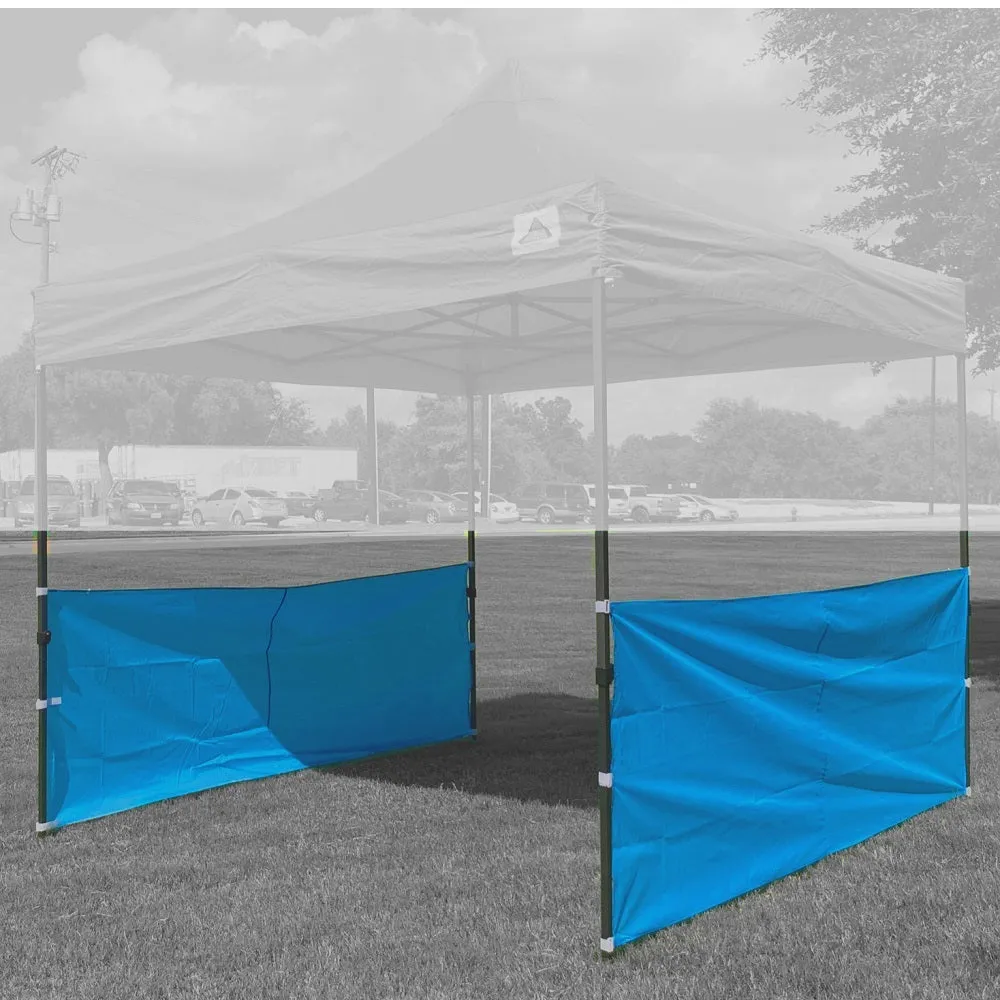 Set of Two Half Walls - for Pop Up Tent Canopy Shelter 10'x10', 10'x15', 10'x20'