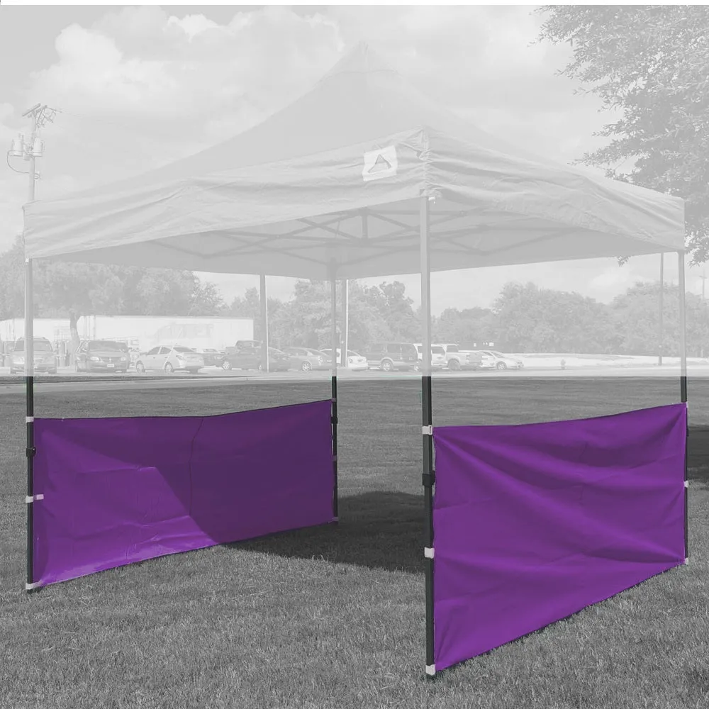 Set of Two Half Walls - for Pop Up Tent Canopy Shelter 10'x10', 10'x15', 10'x20'