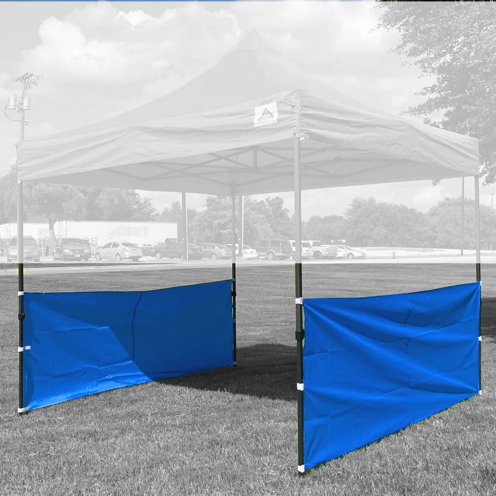 Set of Two Half Walls - for Pop Up Tent Canopy Shelter 10'x10', 10'x15', 10'x20'