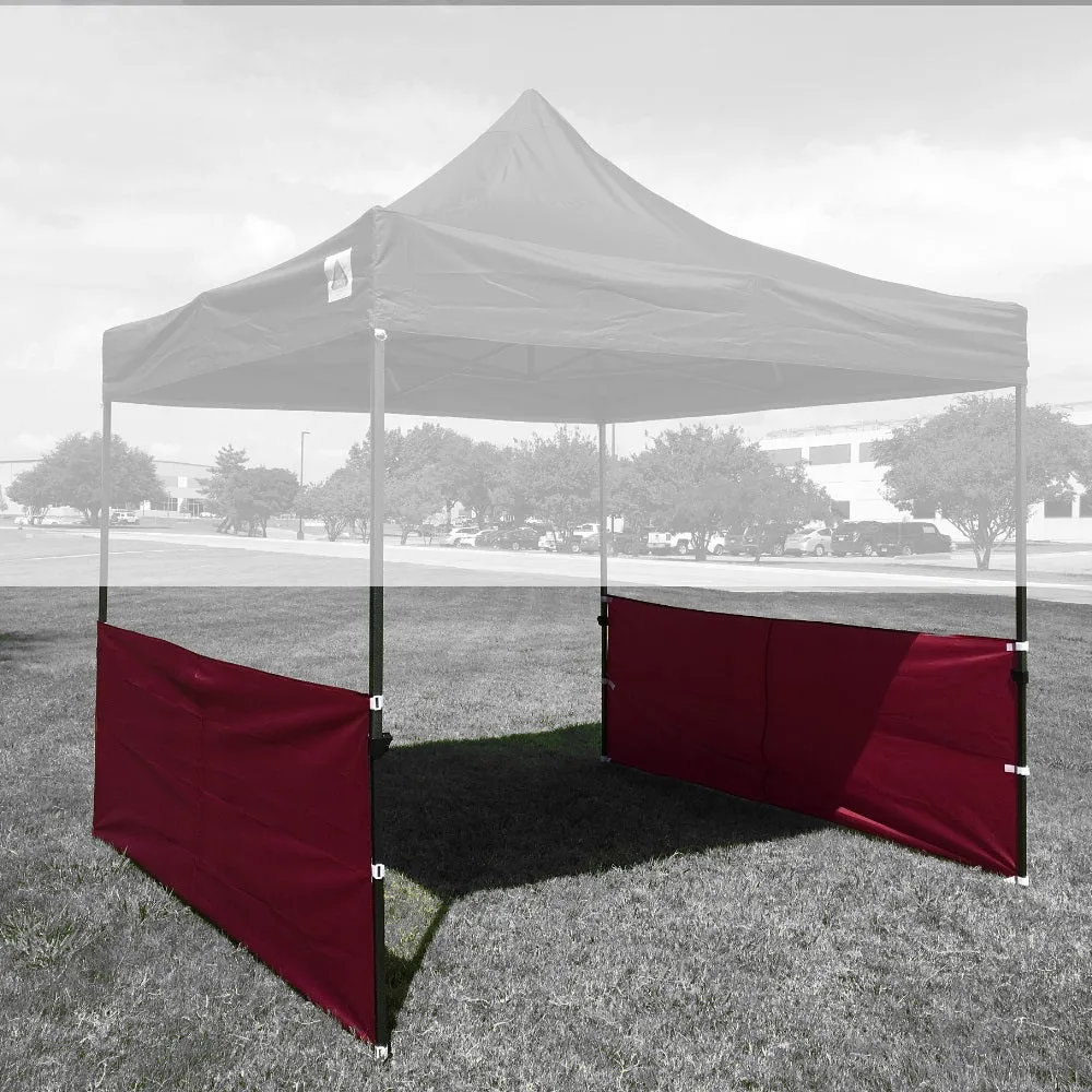 Set of Two Half Walls - for Pop Up Tent Canopy Shelter 10'x10', 10'x15', 10'x20'