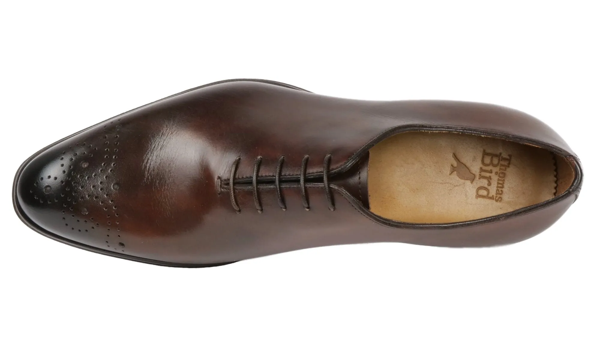 Soho Wholecut Oxford Brogue Brown