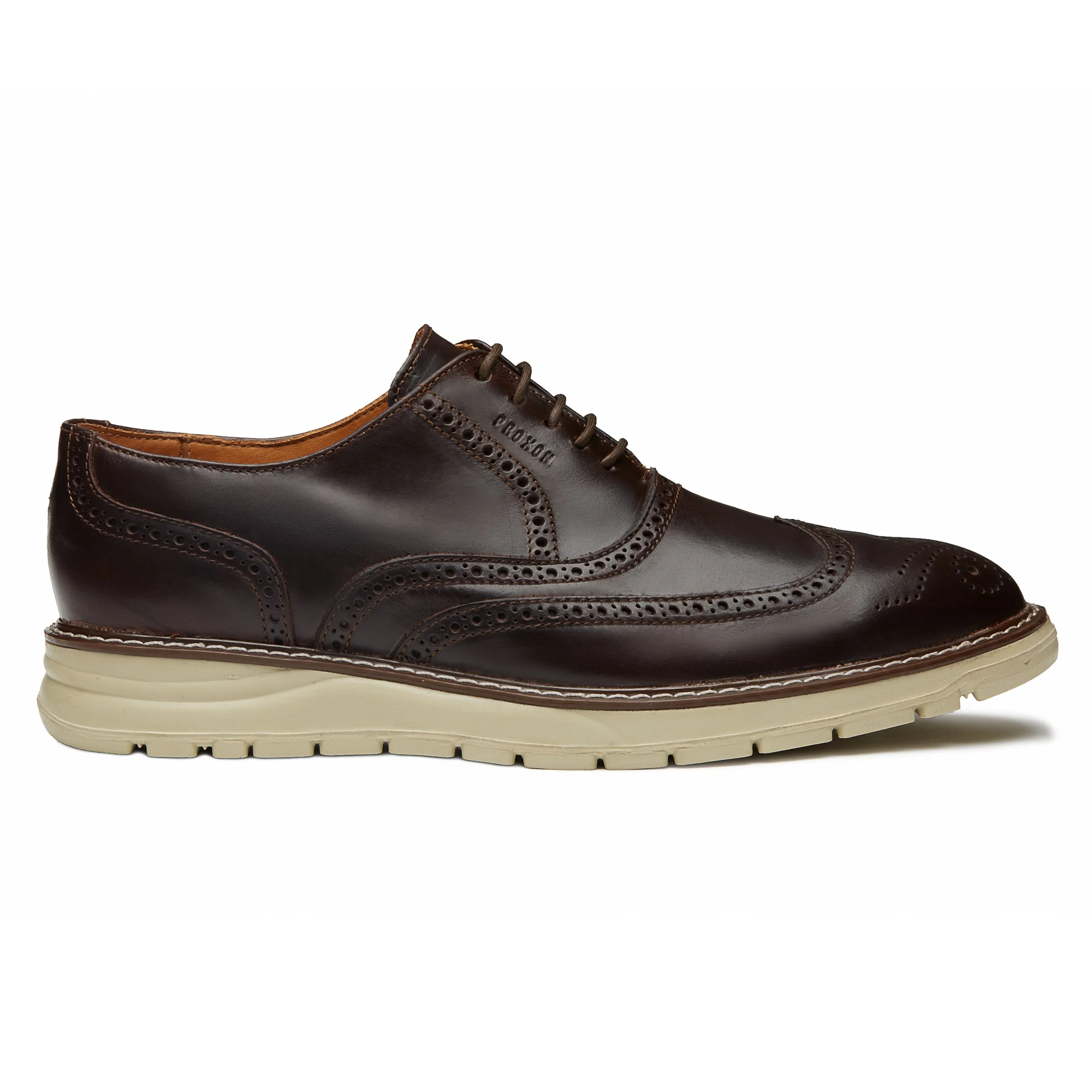 STEEL TOE OXFORD SHOE VOLTA BROWN