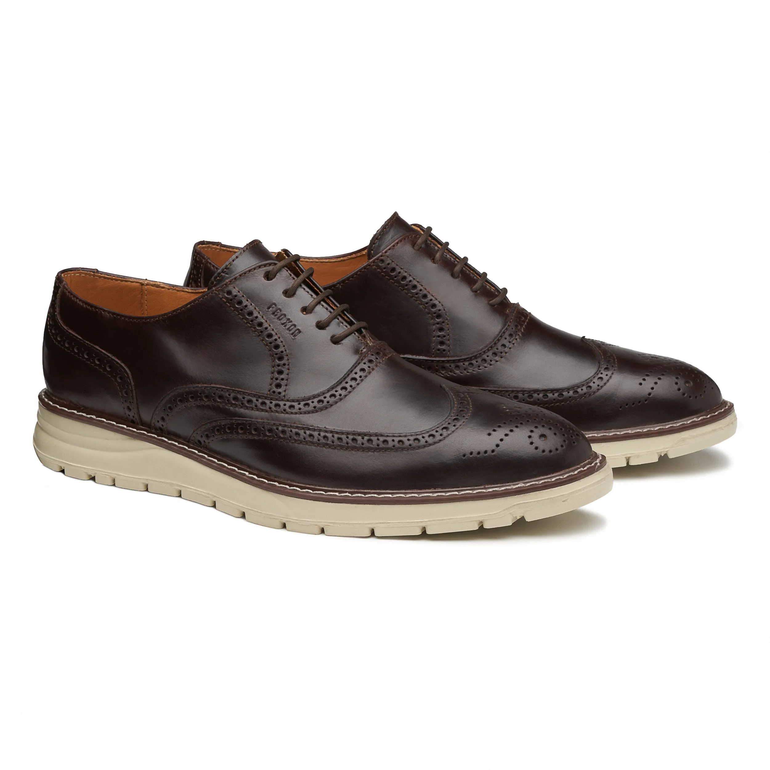 STEEL TOE OXFORD SHOE VOLTA BROWN