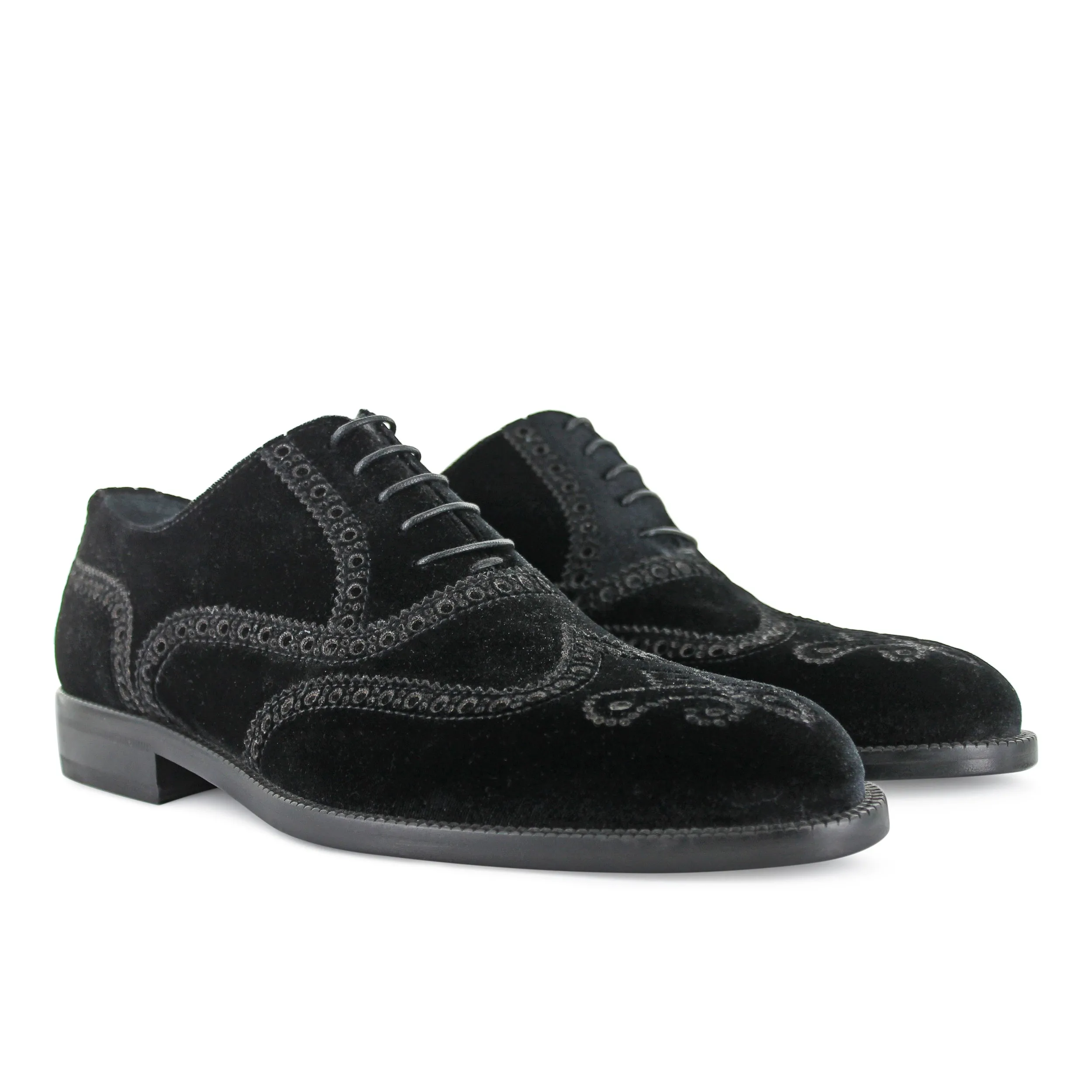 Sukie - Black Velvet Brogue