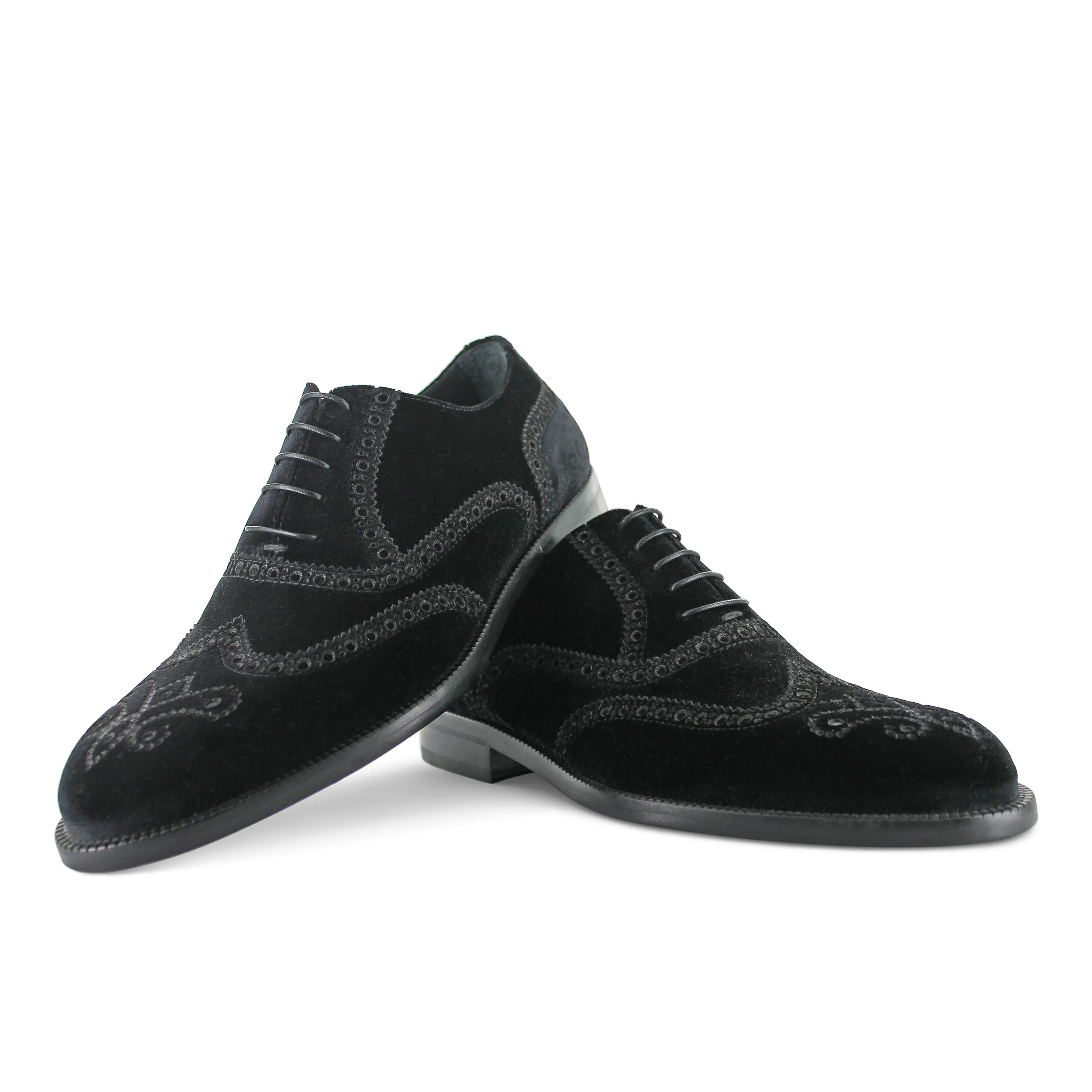 Sukie - Black Velvet Brogue