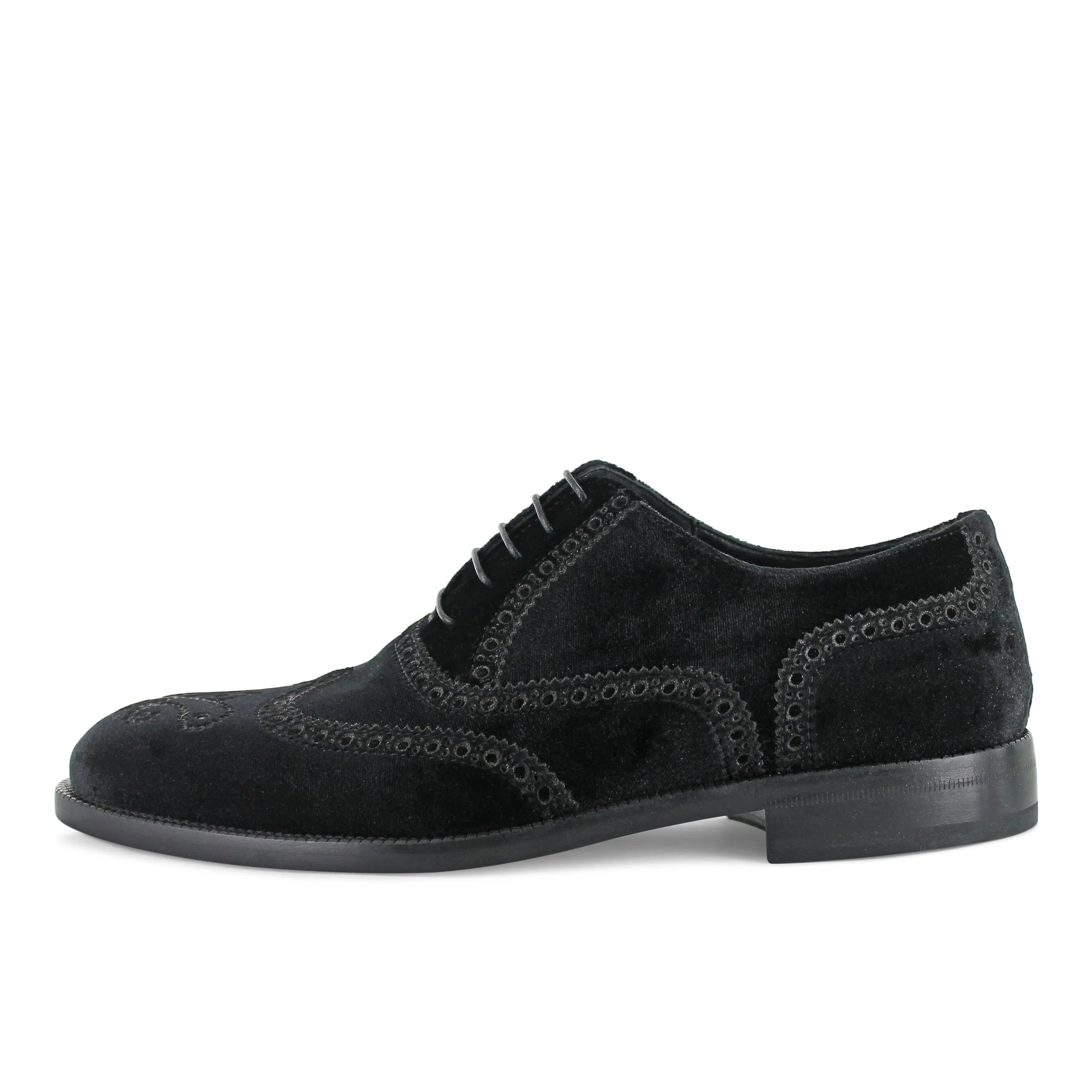 Sukie - Black Velvet Brogue