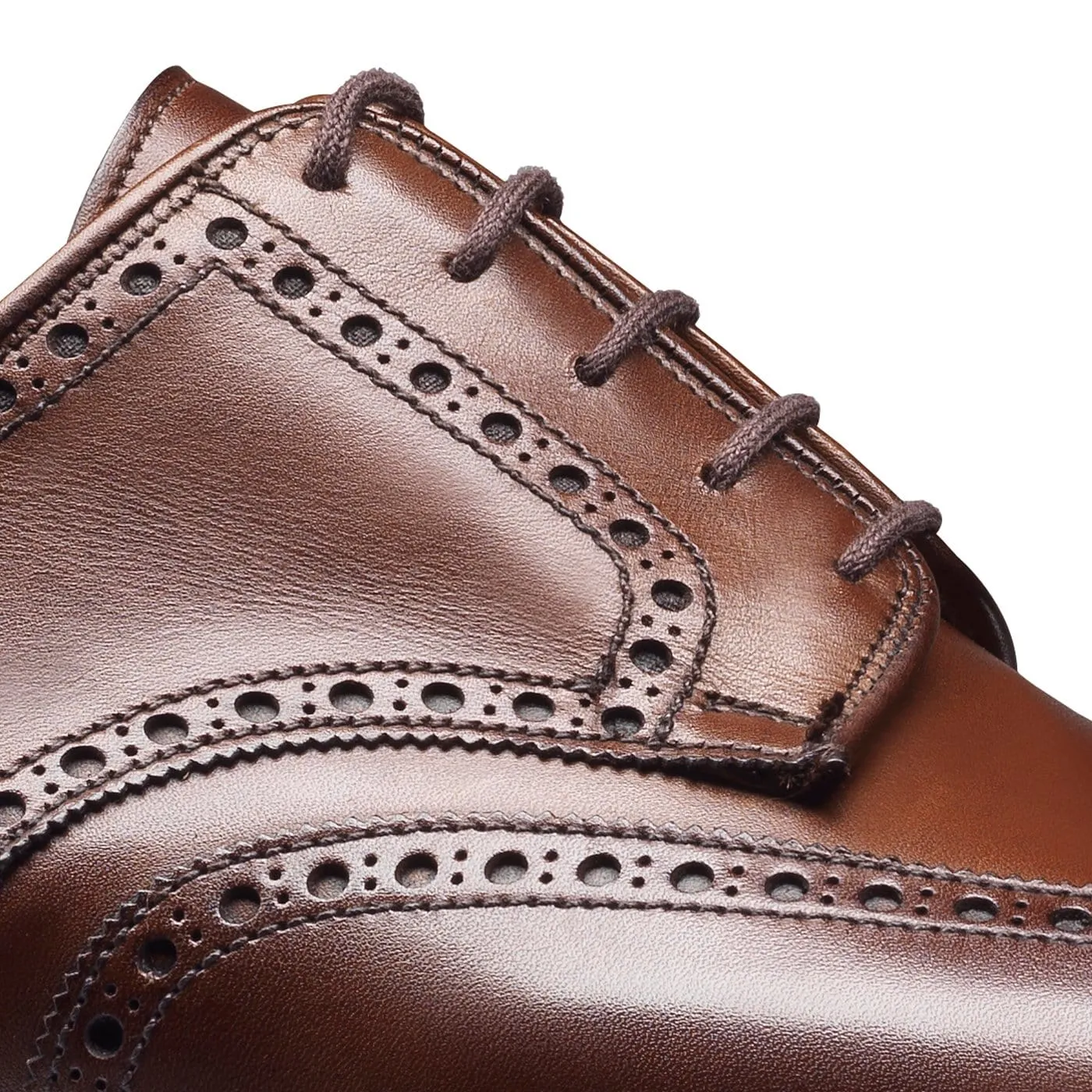 Swansea Dark Brown Burnished Calf