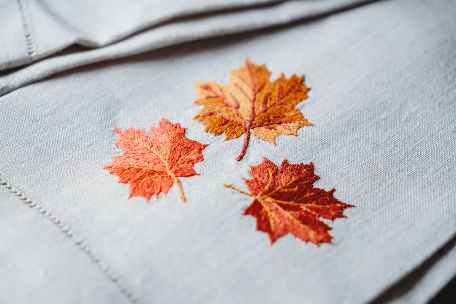 Tea Towels - Autumn Leaves